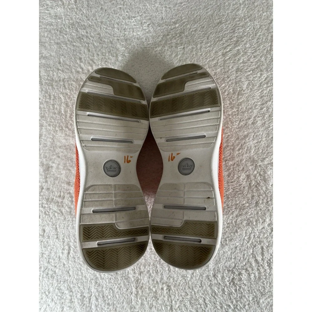 Peter Millar #MS23EF06 Glide‎ V3 Sneakers Sahar Orange White Mens Size 12 Preppy